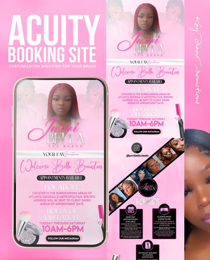 Acuity Booking Site